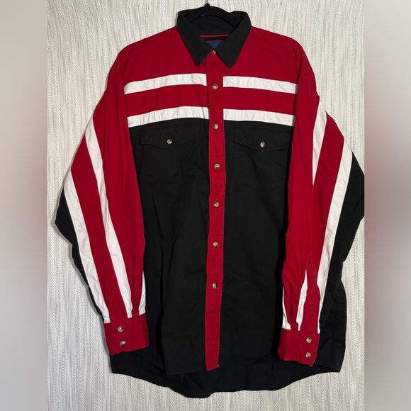 Wrangler Other - Wrangler Vintage Snap Button Western Shirt